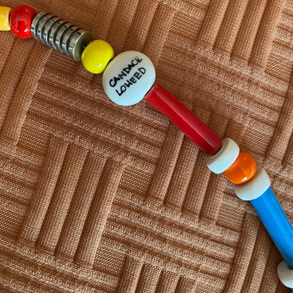 Ruby Z Ceramic Necklace - Picture 3 of 3